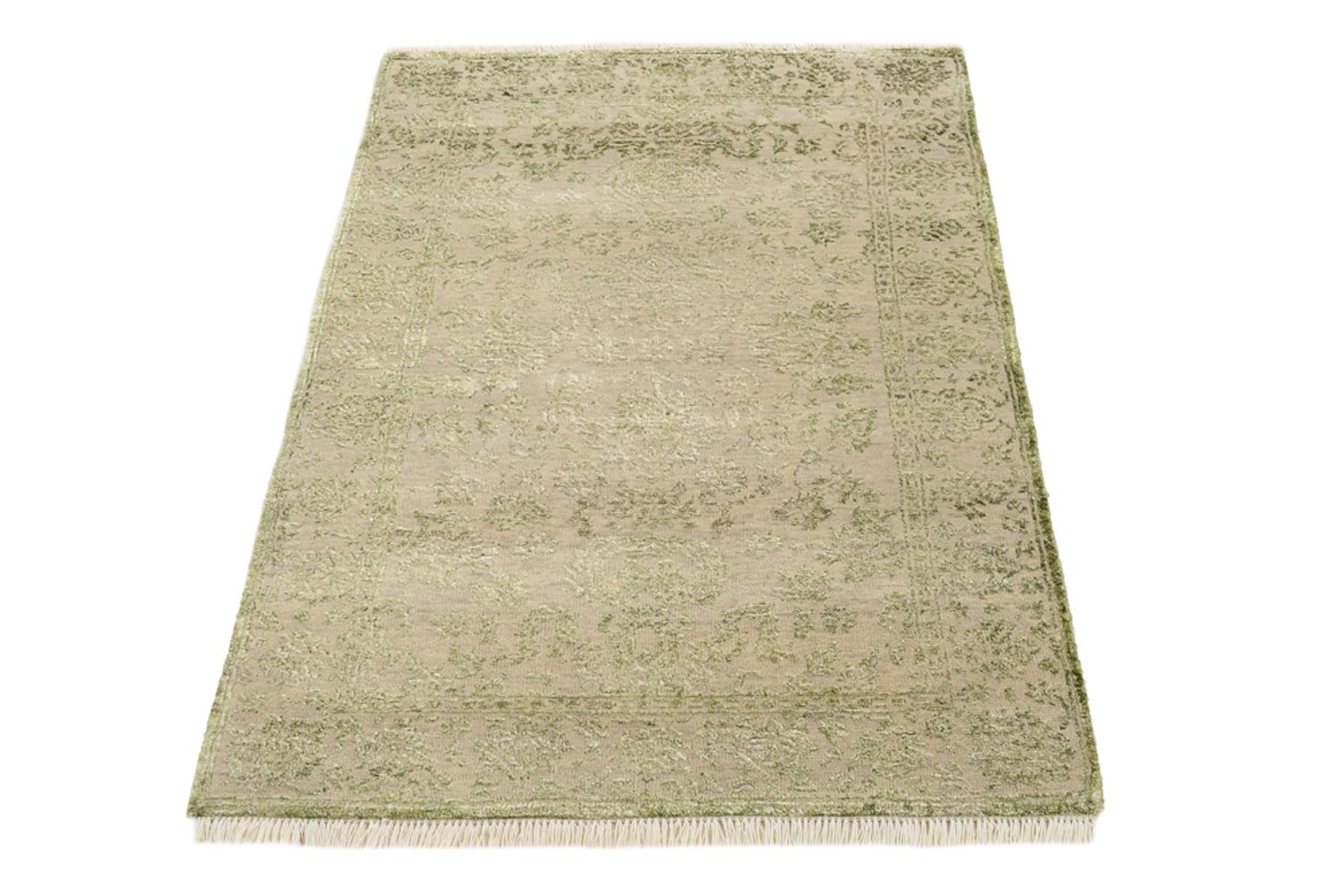 Tapis design - 126 x 84 cm - sable