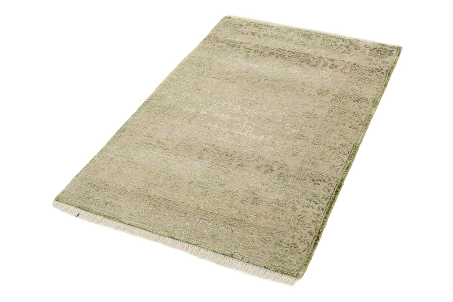 Tapis design - 126 x 84 cm - sable