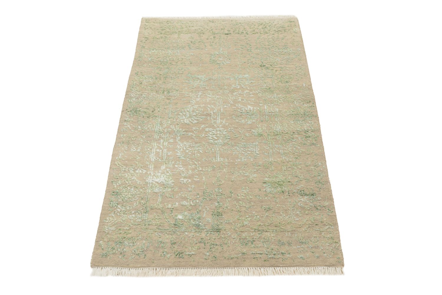 Tapis design - 136 x 74 cm - sable