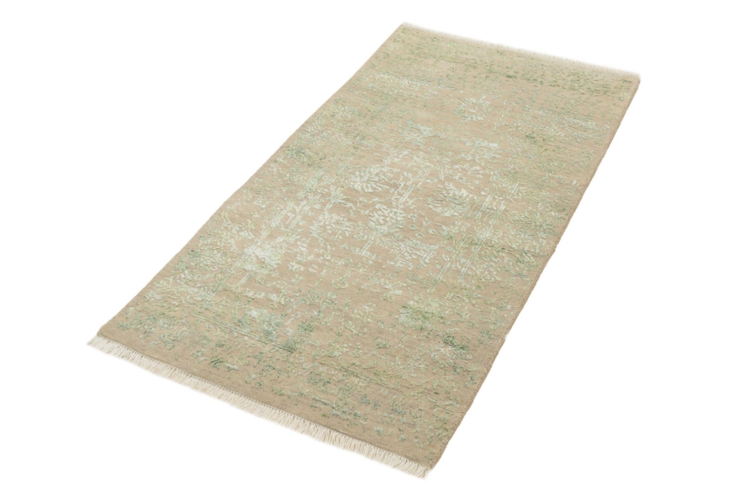 Tapis design - 136 x 74 cm - sable