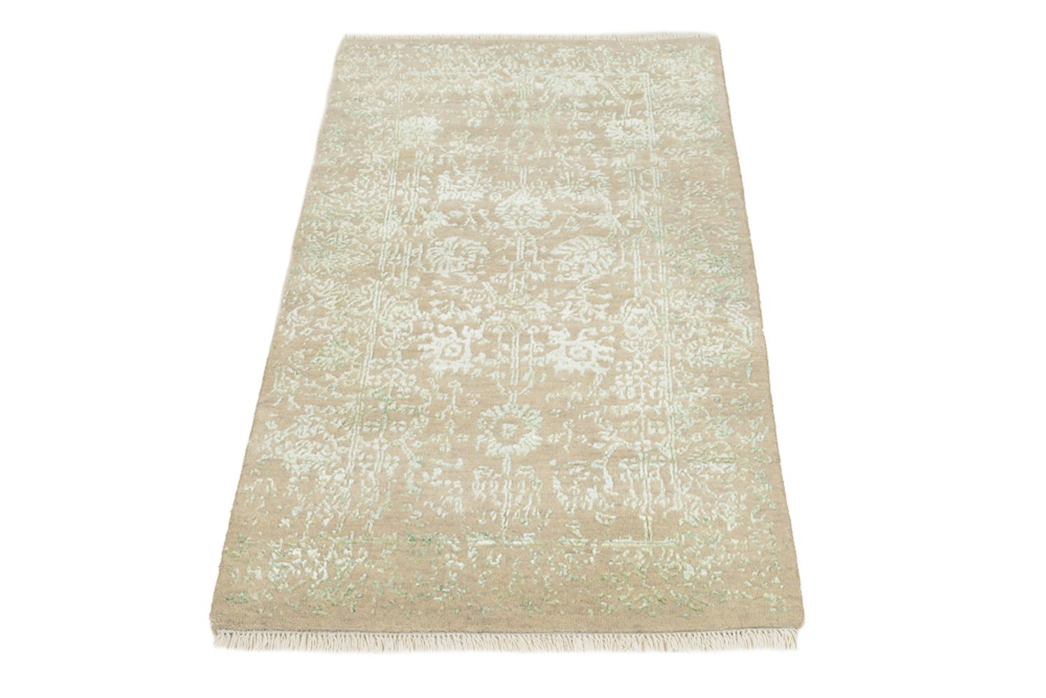 Tapis design - 136 x 74 cm - sable