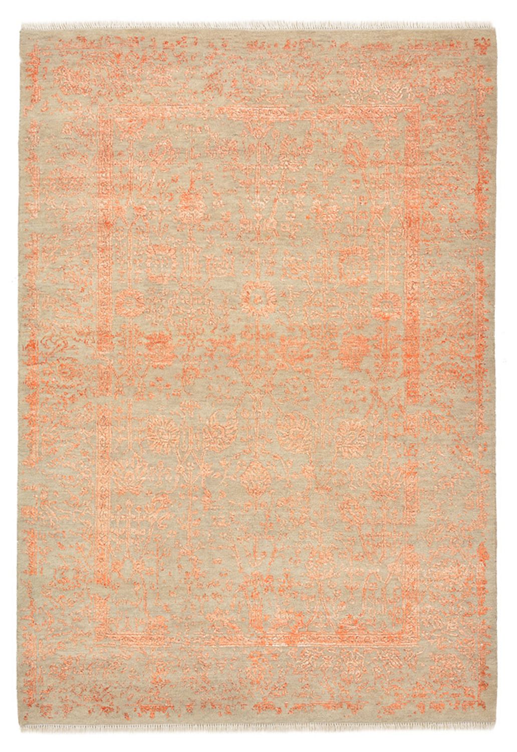 Tapis design - 181 x 127 cm - orange