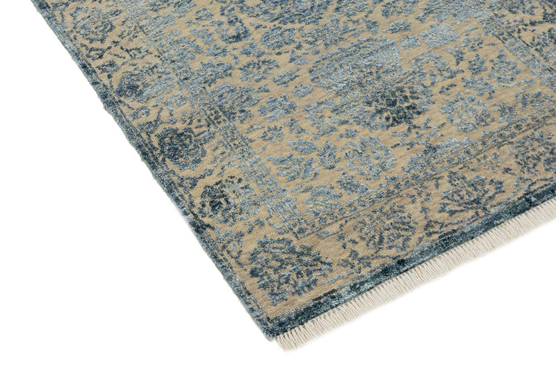 Tapis design - 134 x 70 cm - gris clair