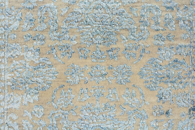 Tapis design - 134 x 70 cm - gris clair