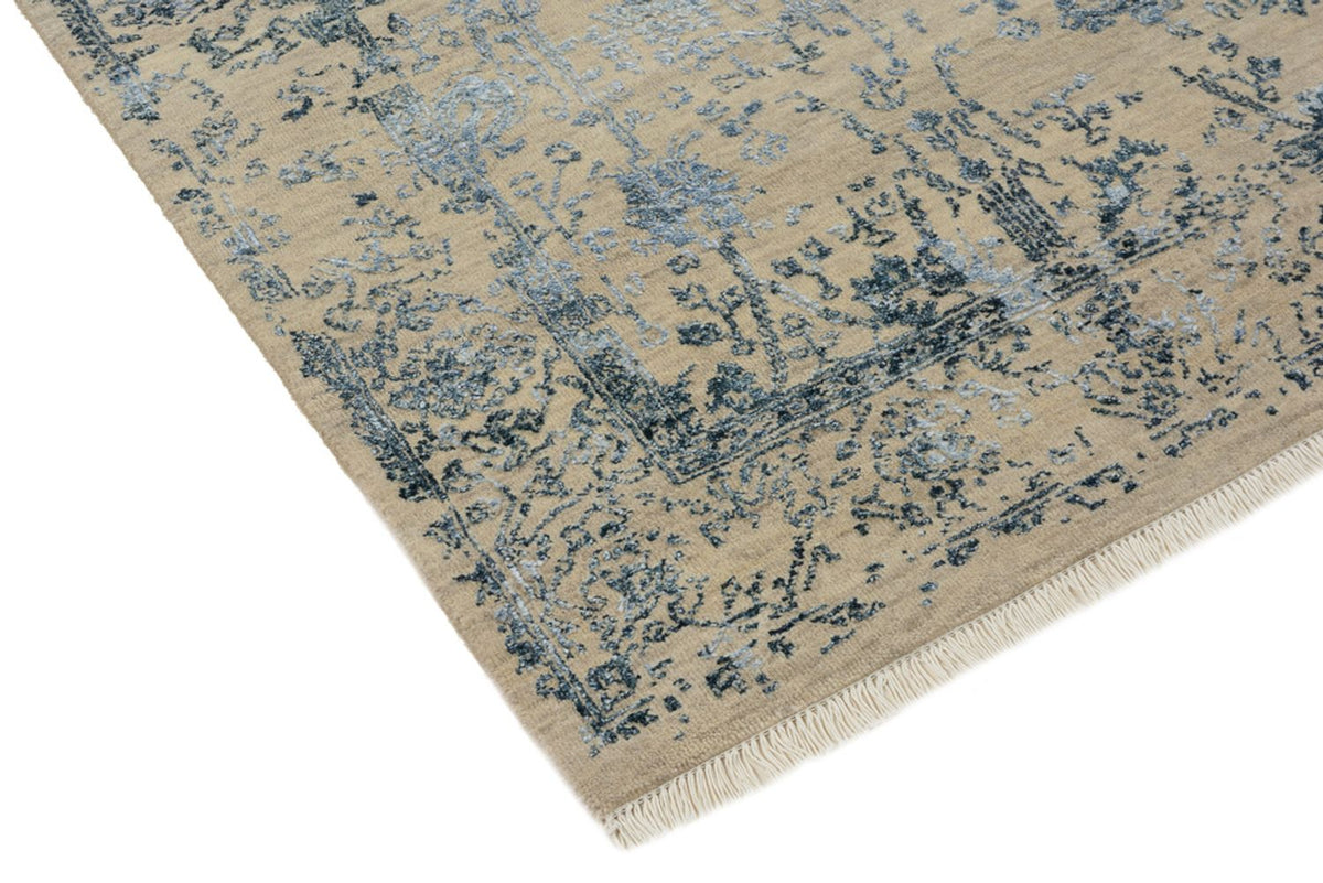 Tapis design - 149 x 95 cm - beige clair
