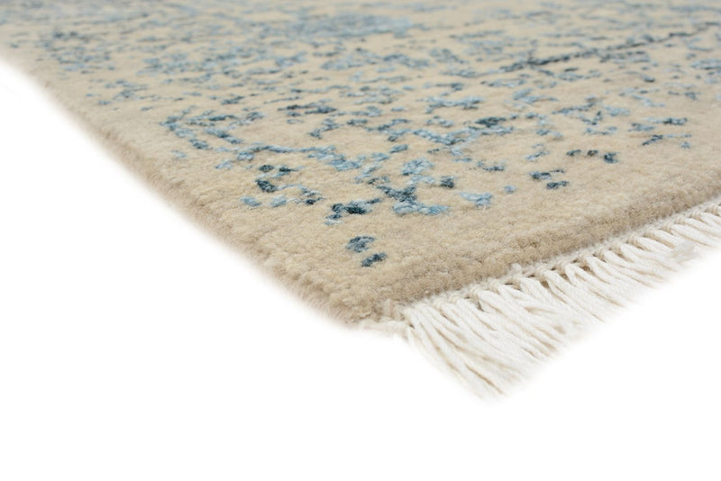 Tapis design - 137 x 76 cm - beige clair