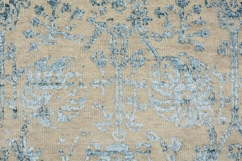 Tapis design - 137 x 76 cm - beige clair