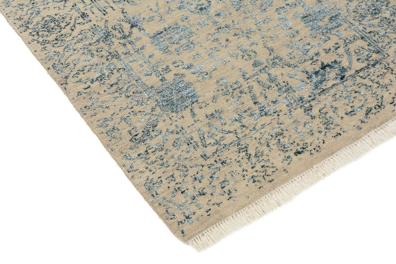 Tapis design - 137 x 78 cm - beige clair