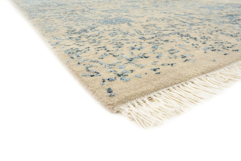 Tapis design - 137 x 78 cm - beige clair