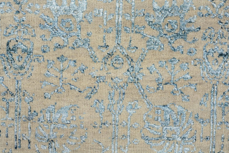 Tapis design - 137 x 78 cm - beige clair