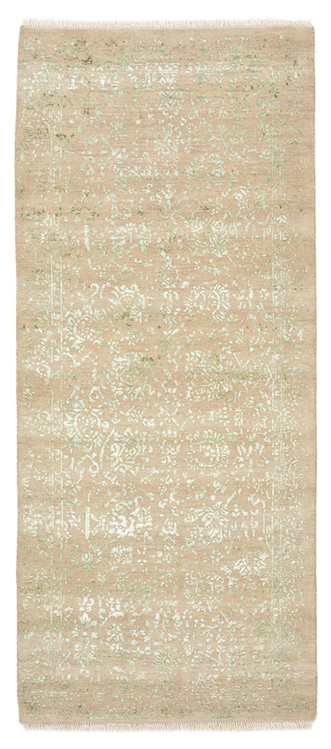 Tapis de couloir Tapis design - 198 x 85 cm - beige clair