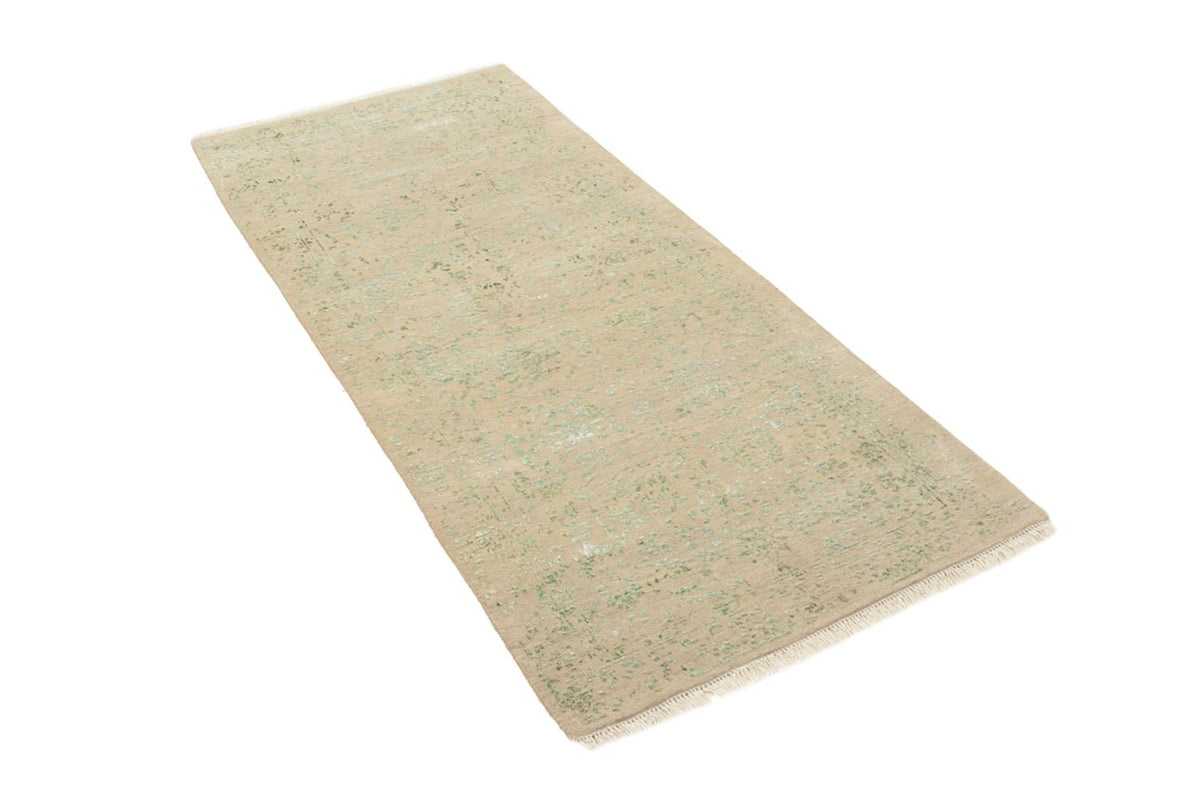 Tapis de couloir Tapis design - 198 x 85 cm - beige clair