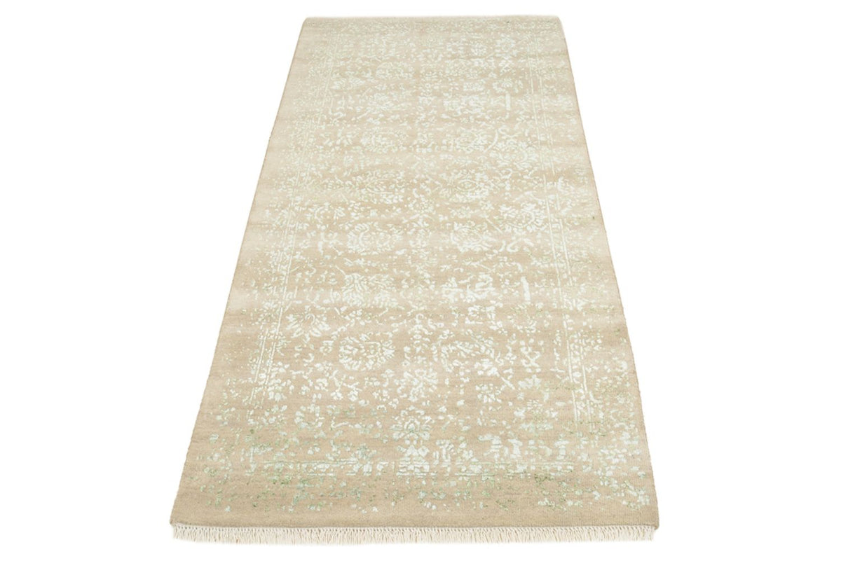 Tapis de couloir Tapis design - 198 x 85 cm - beige clair