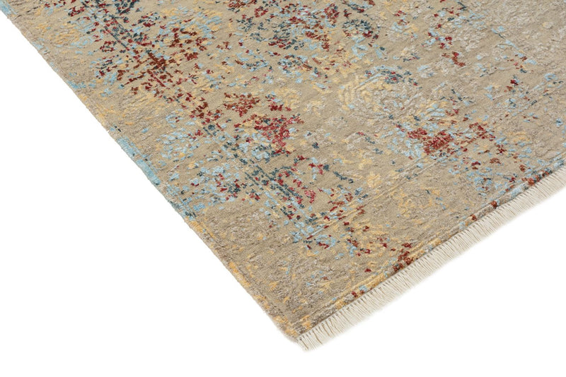 Tapis design - 129 x 81 cm - beige clair