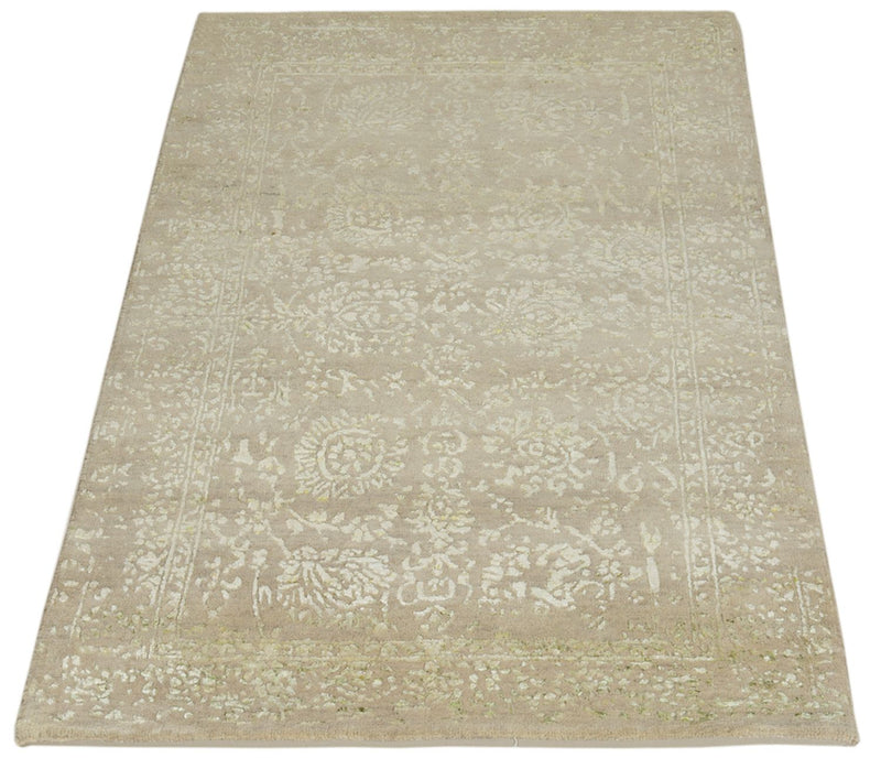 Tapis design - 118 x 79 cm - sable