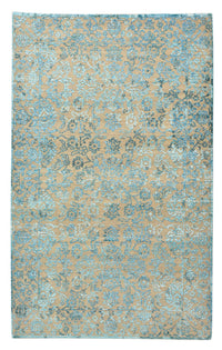 Tapis design - 150 x 95 cm - bleu clair