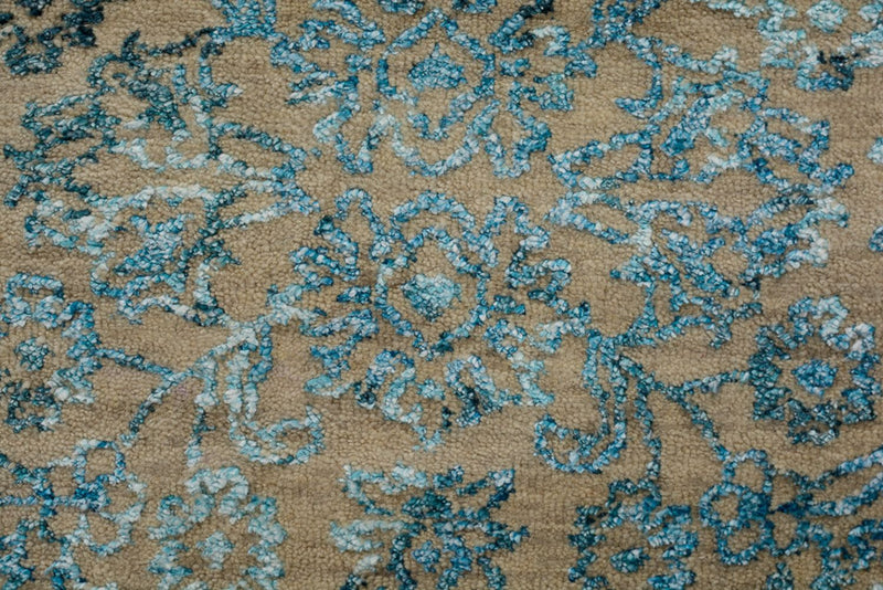 Tapis design - 150 x 95 cm - bleu clair