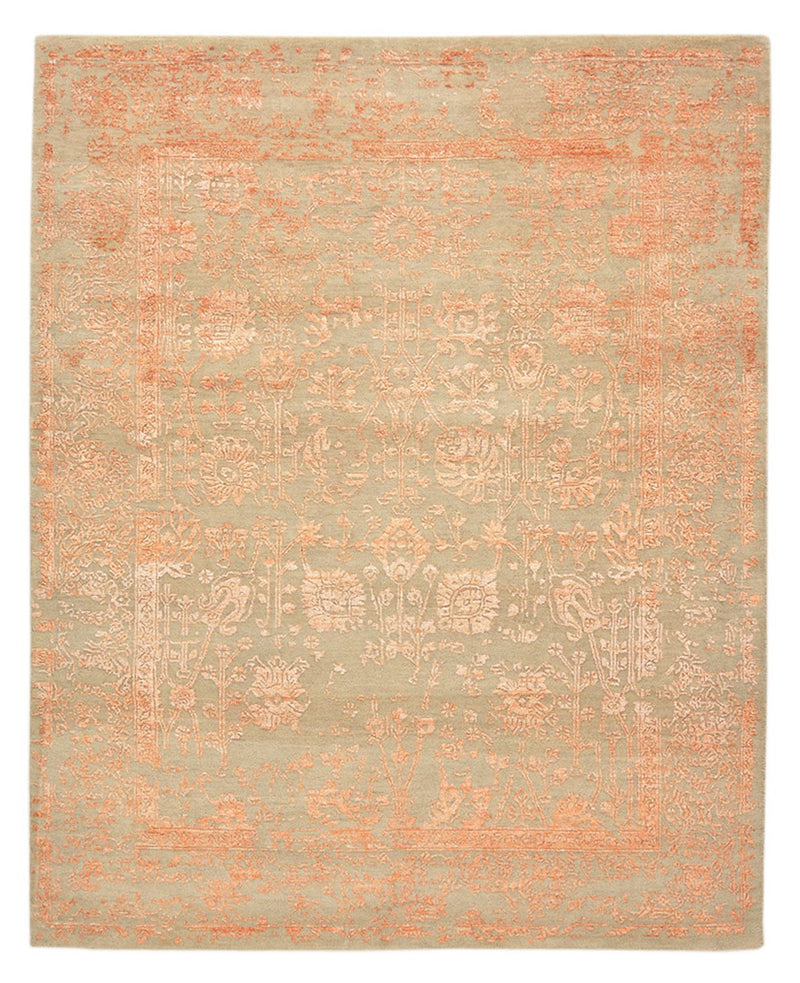 Tapis design - 186 x 151 cm - orange