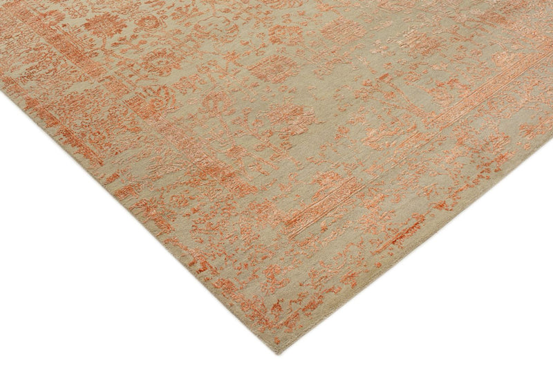Tapis design - 186 x 151 cm - orange