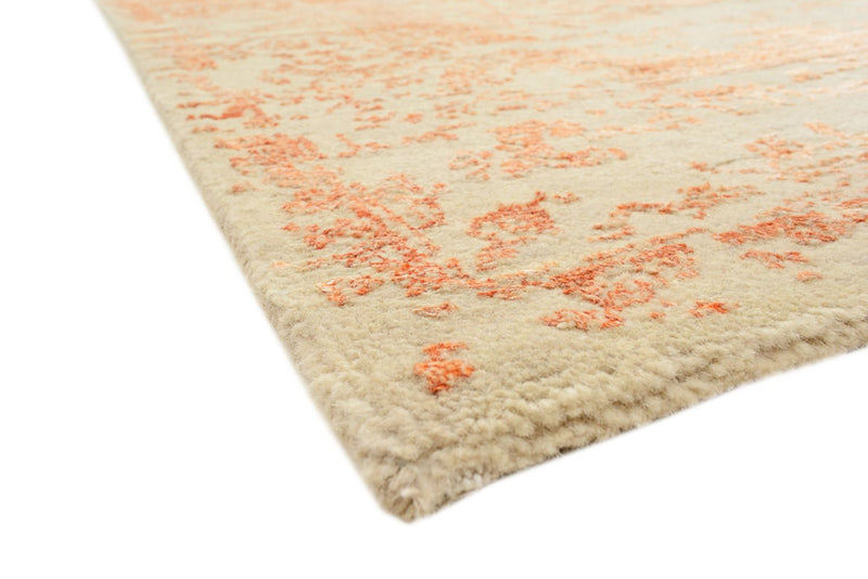 Tapis design - 186 x 151 cm - orange