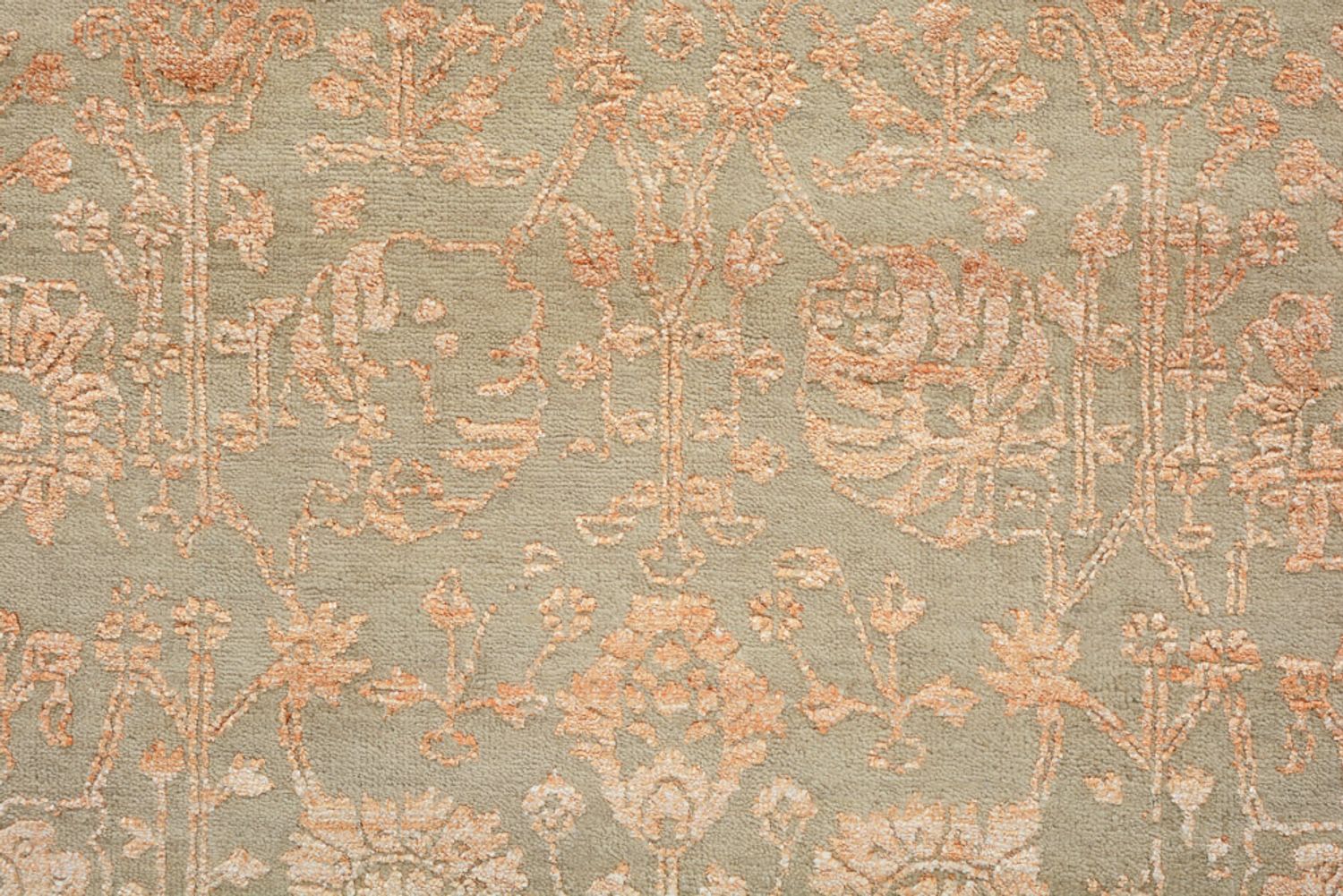 Tapis design - 186 x 151 cm - orange