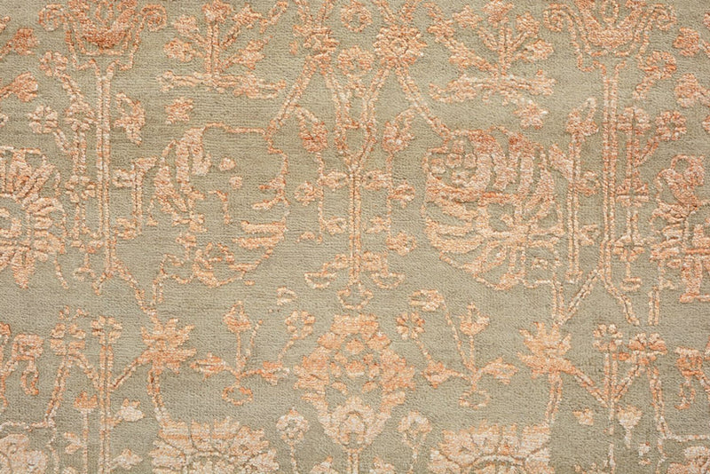 Tapis design - 186 x 151 cm - orange