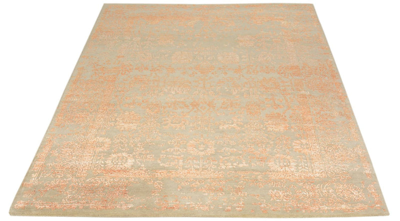 Tapis design - 186 x 151 cm - orange