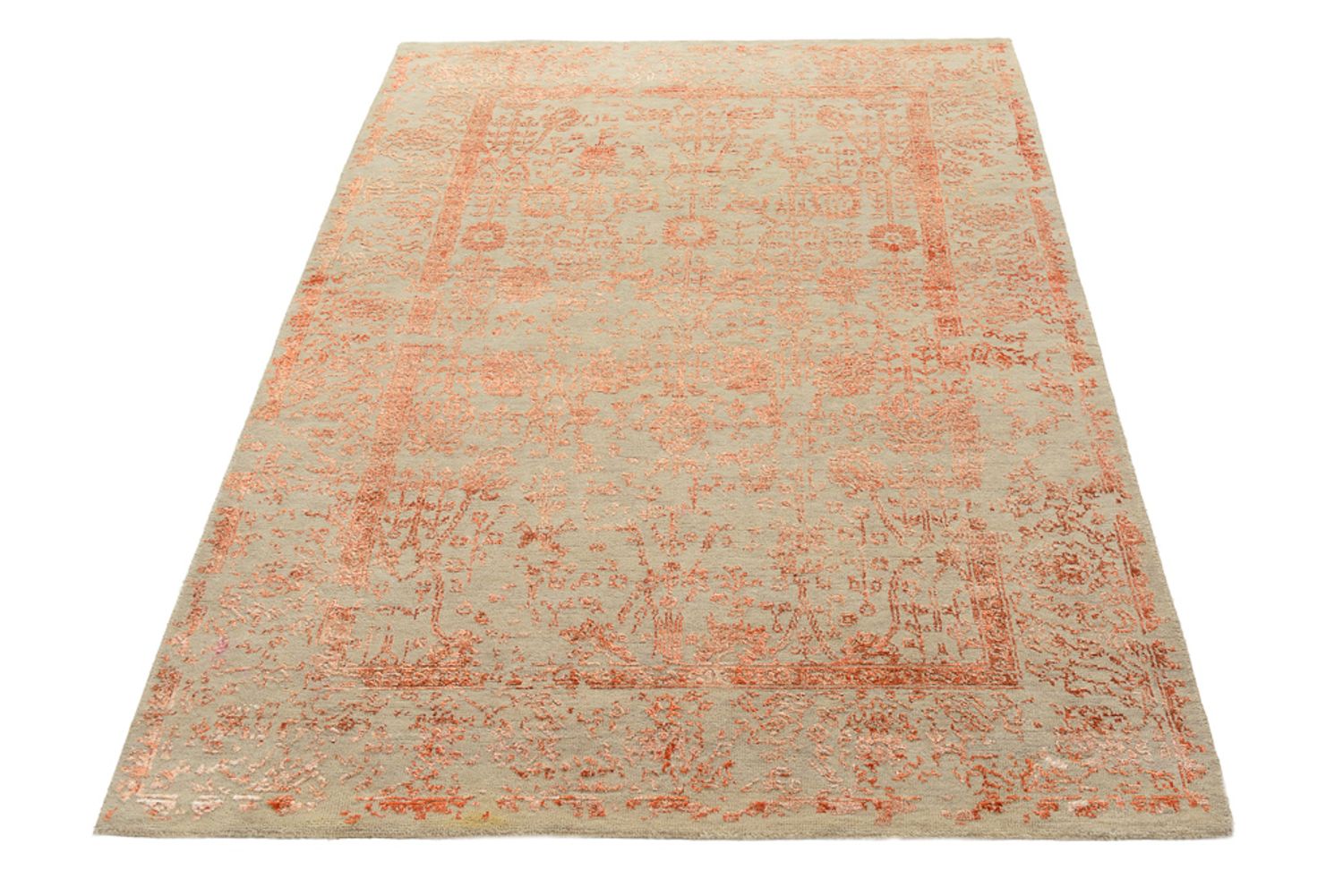 Tapis design - 182 x 125 cm - orange
