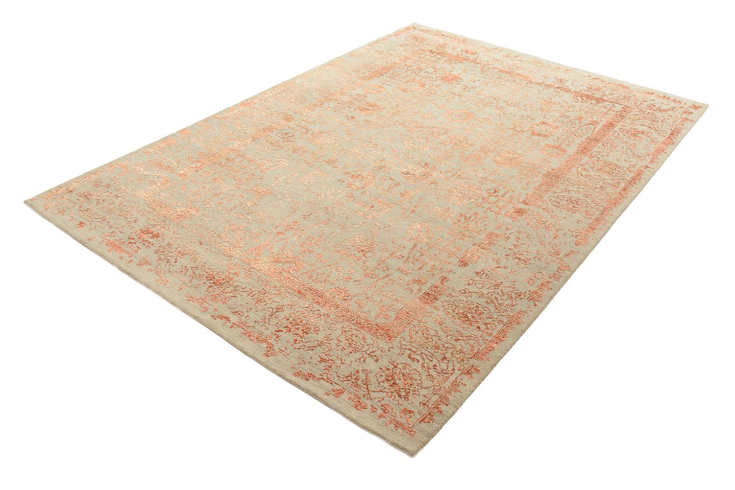 Tapis design - 238 x 169 cm - marron clair