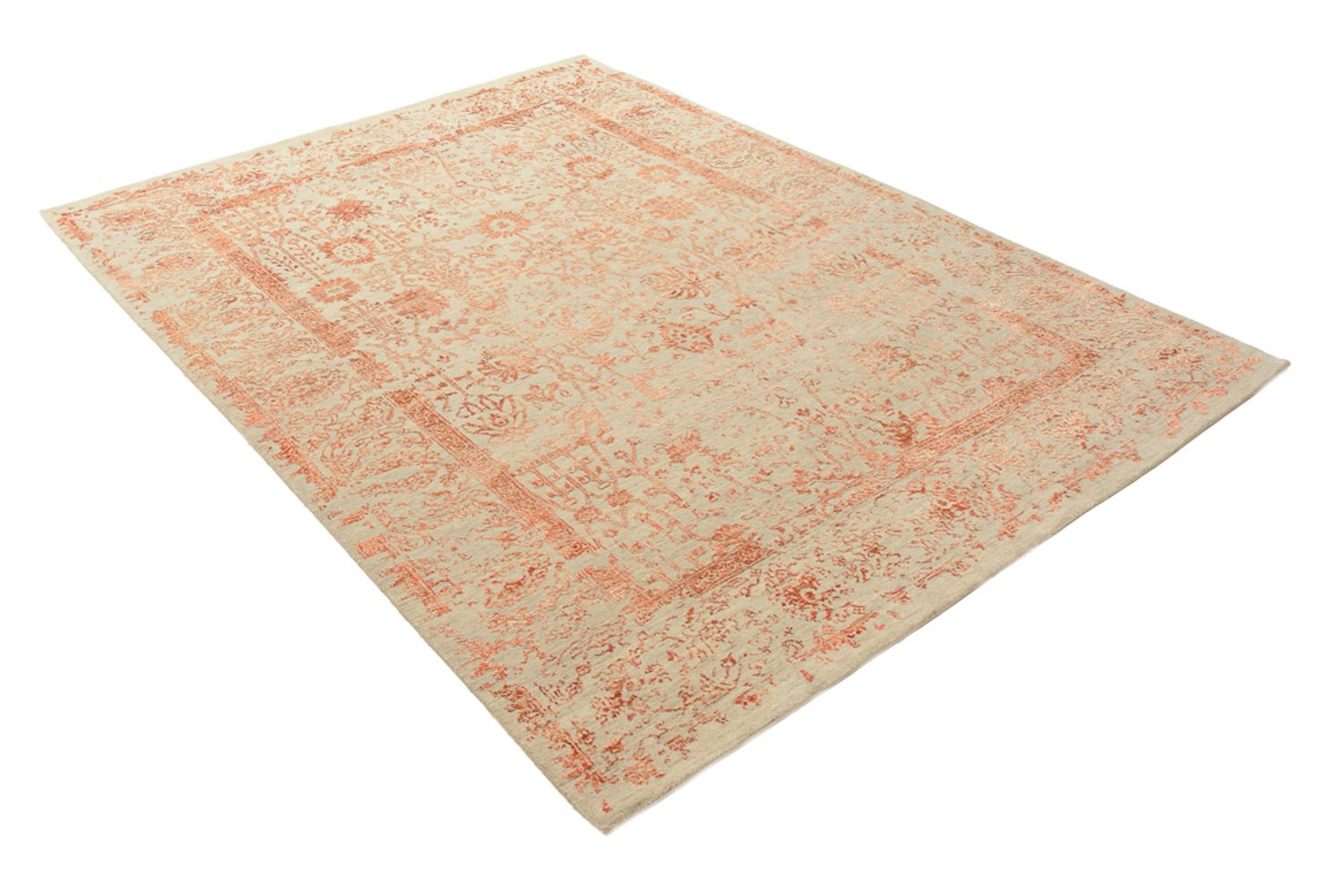 Tapis design - 238 x 169 cm - marron clair