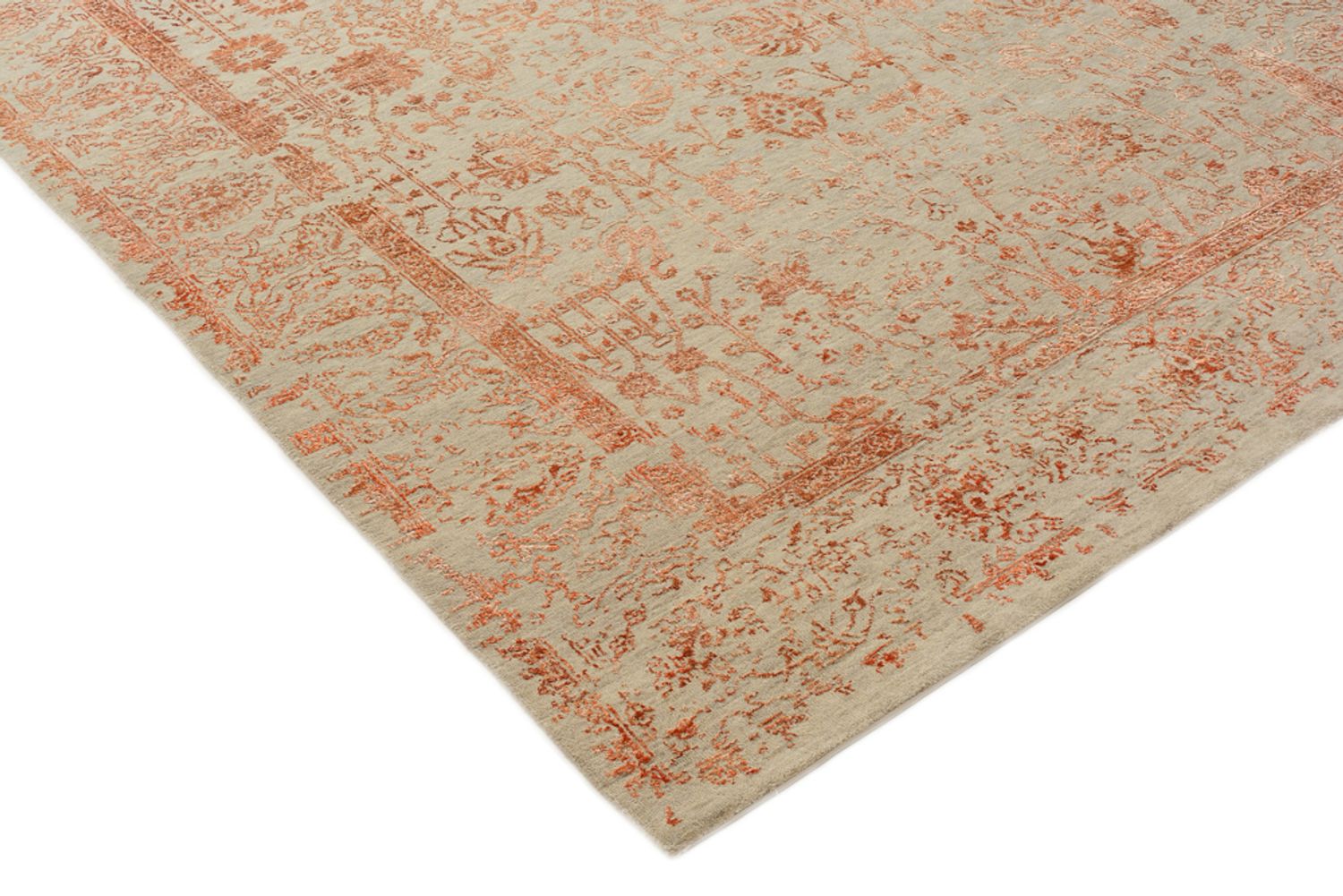 Tapis design - 238 x 169 cm - marron clair