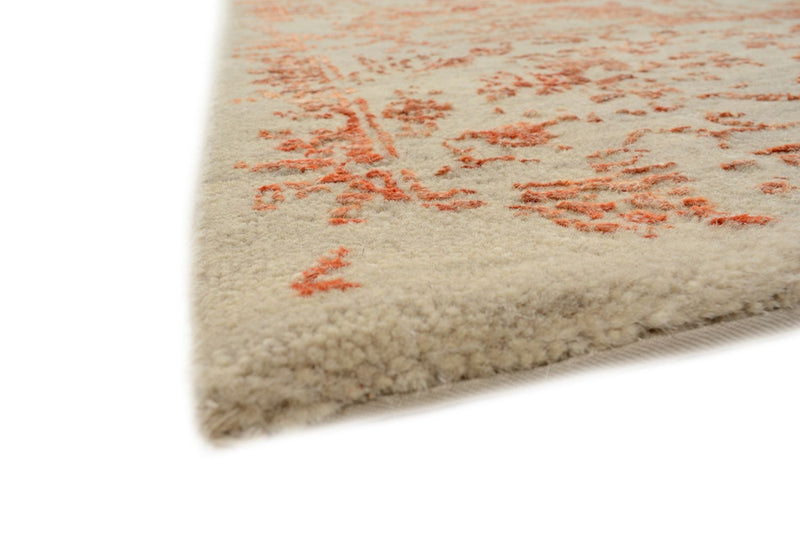 Tapis design - 238 x 169 cm - marron clair
