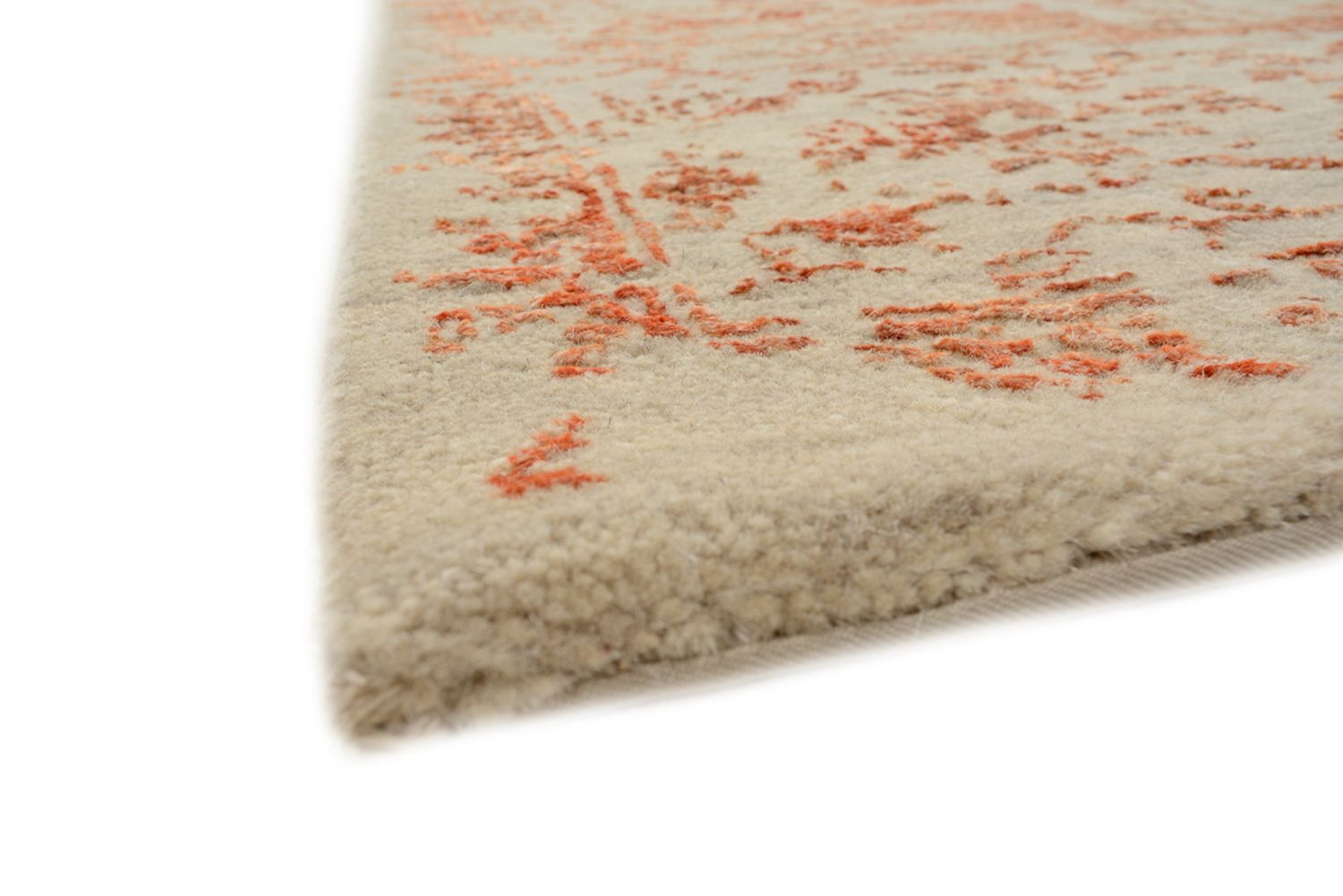 Tapis design - 238 x 169 cm - marron clair