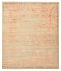 Tapis design - 293 x 251 cm - marron clair