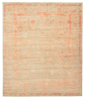 Tapis design - 293 x 251 cm - marron clair