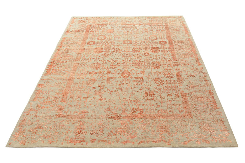 Tapis design - 236 x 171 cm - marron clair