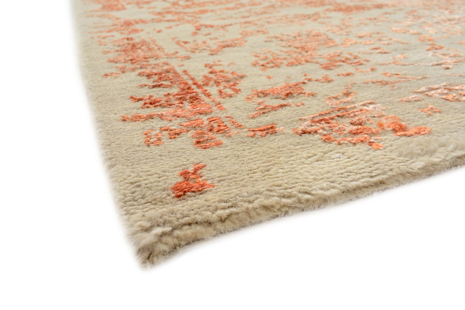 Tapis design - 236 x 171 cm - marron clair