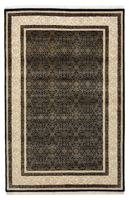 Tapis design - 153 x 101 cm - beige foncé