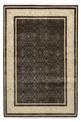 Tapis design - 181 x 123 cm - beige foncé