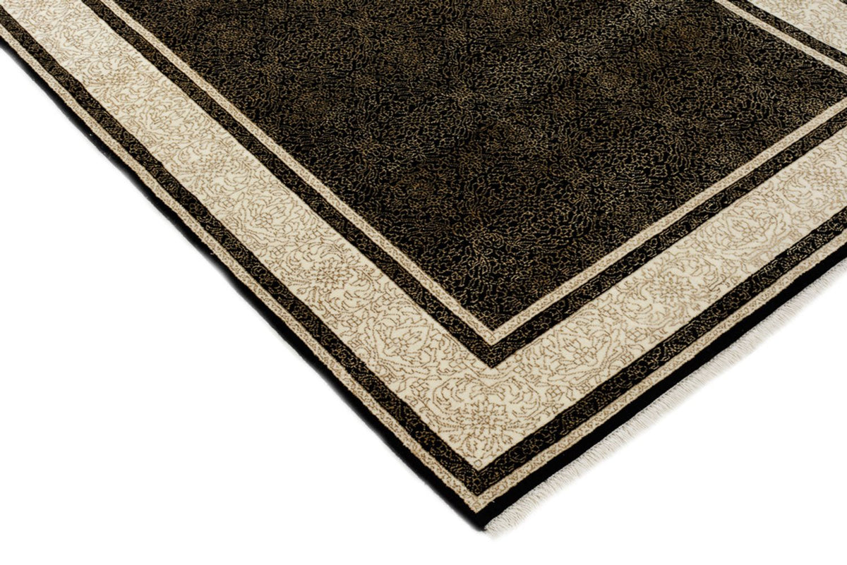 Tapis design - 181 x 123 cm - beige foncé