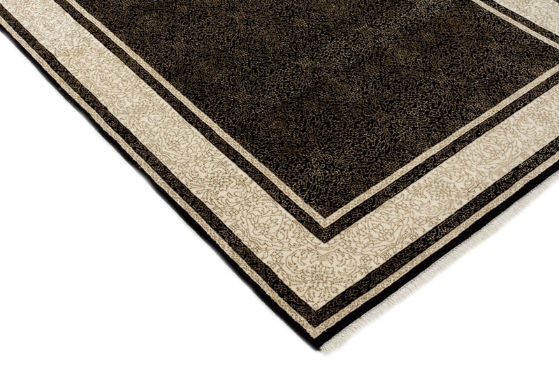 Tapis design - 181 x 123 cm - beige foncé