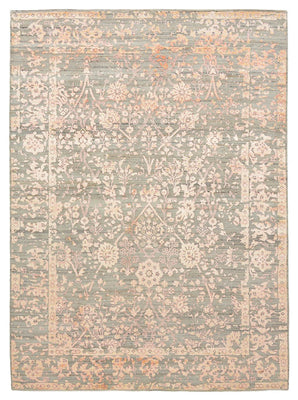 Tapis design - 238 x 178 cm - saumon