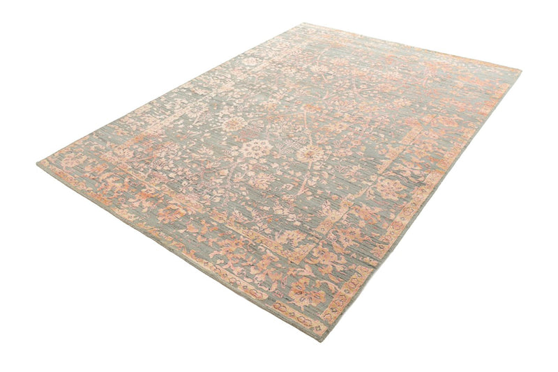 Tapis design - 238 x 178 cm - saumon
