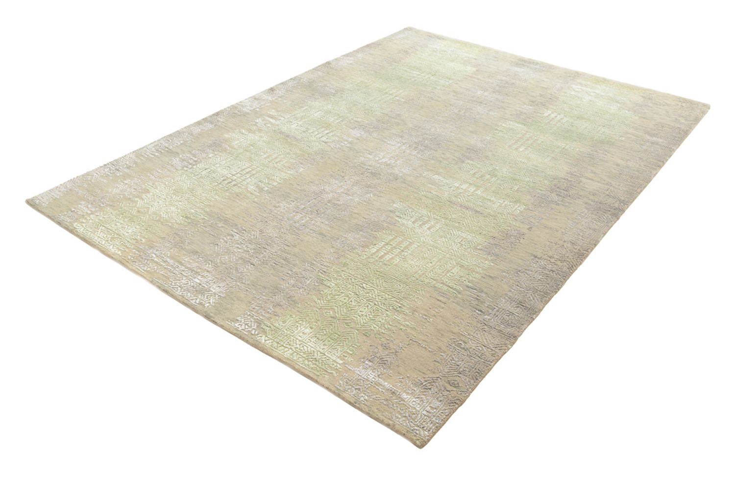 Tapis design - 236 x 179 cm - vert clair
