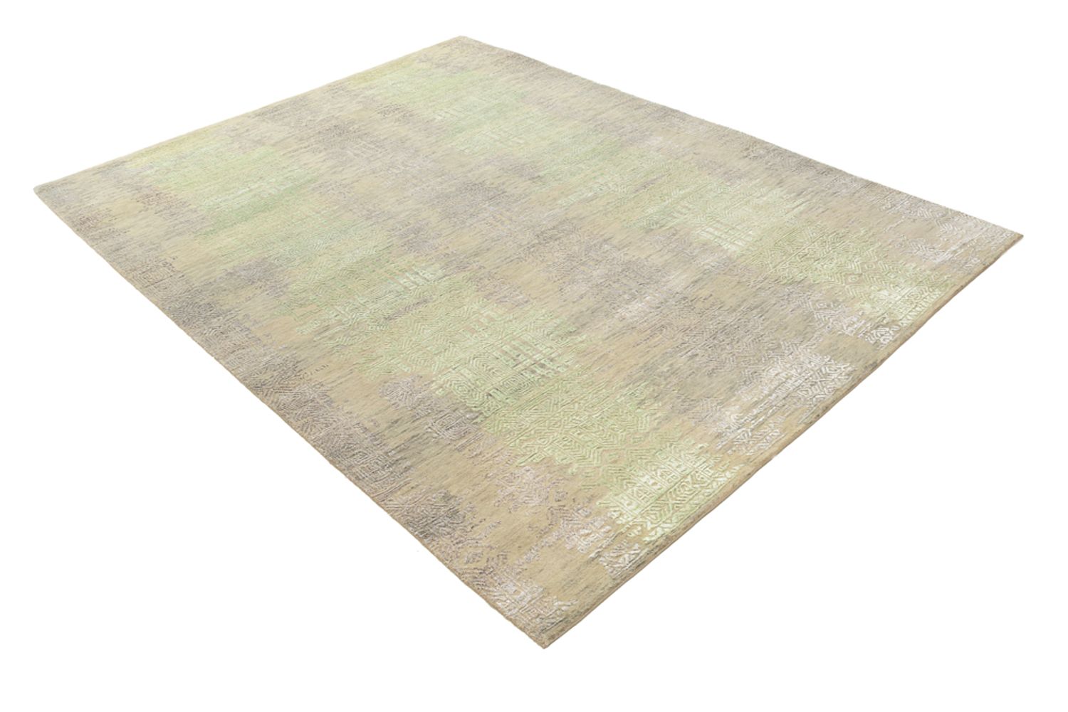 Tapis design - 236 x 179 cm - vert clair
