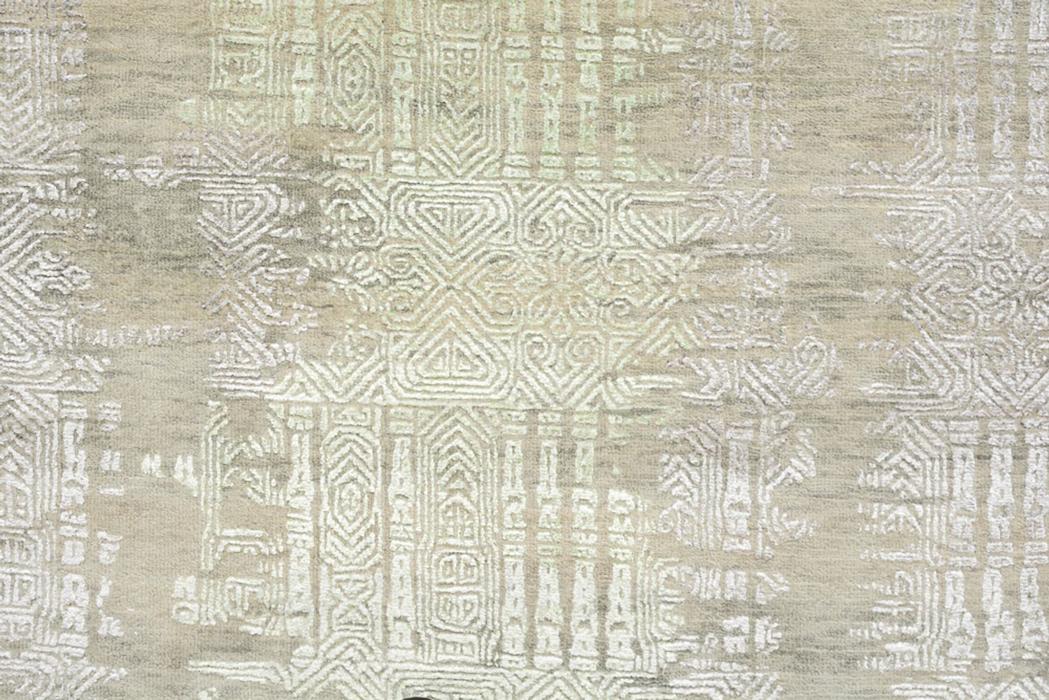 Tapis design - 236 x 179 cm - vert clair