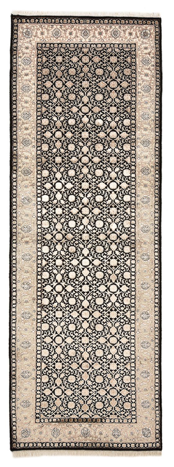 Tapis de couloir Tapis oriental - Bidjar - Indus - 241 x 84 cm - beige foncé
