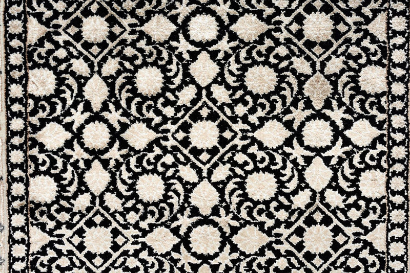 Tapis de couloir Tapis oriental - Bidjar - Indus - 241 x 84 cm - beige foncé