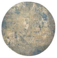 Tapis design ronde  - 201 x 199 cm - sable