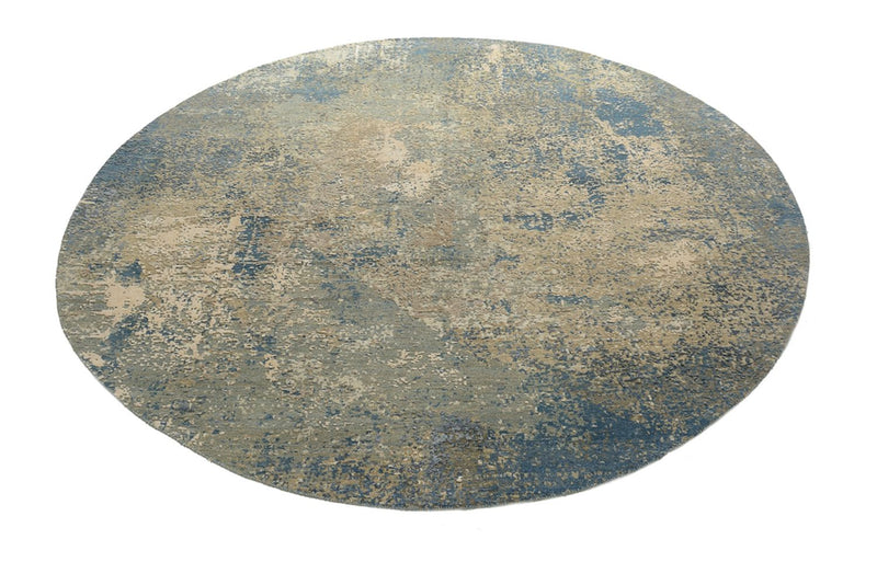 Tapis design ronde  - 201 x 199 cm - sable